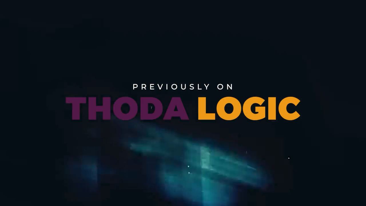 Title frame from the Thoda Logic showreel